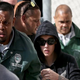 A hoodied Justin Bieber leaves the Turner Guilford Knight Correctional Center on Jan. 23, 2014, in Miami.
Joe Raedle/Getty Images